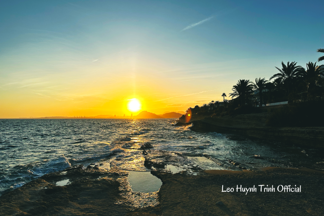 Sunset Beach Alicante Spain