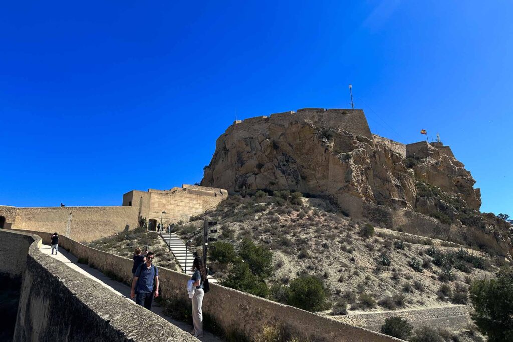 Castillo De Santa Barbara Alicante Spain