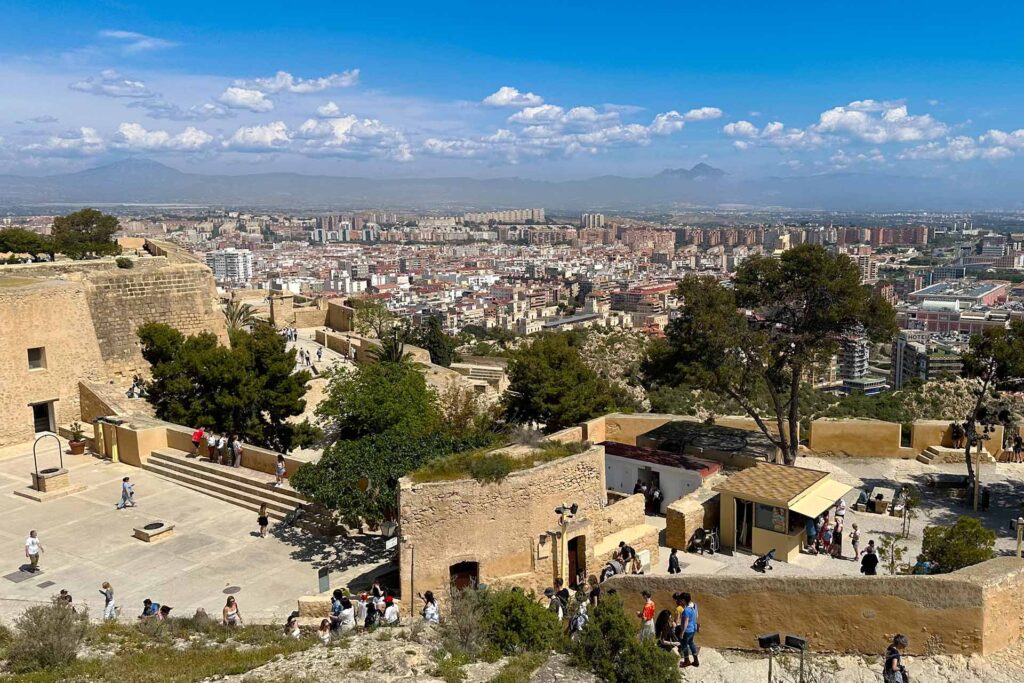 Castillo De Santa Barbara Alicante Spain