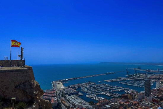 Castillo De Santa Barbara Alicante Spain