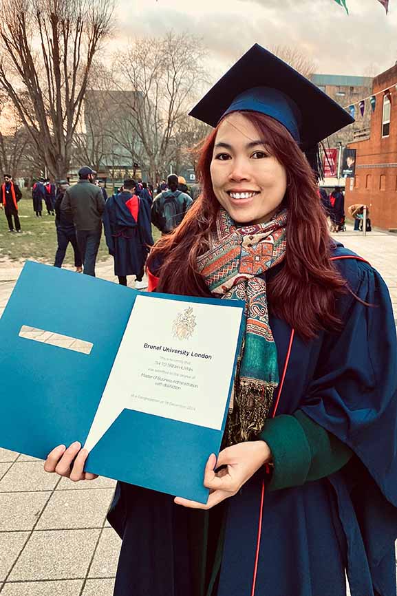 MBA Graduation London UK Brunel University