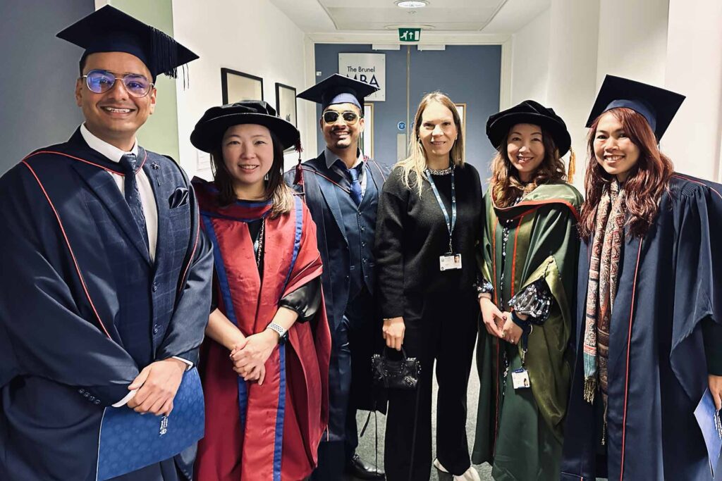 MBA Graduation London UK Brunel University